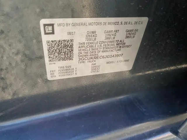 2018 CHEVROLET SILVERADO K1500 LT  