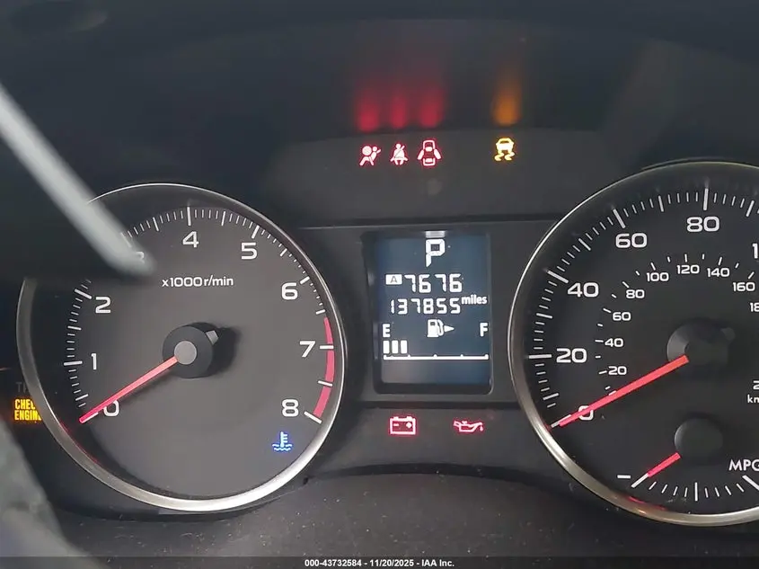 2016 SUBARU IMPREZA 2.0I PREMIUM