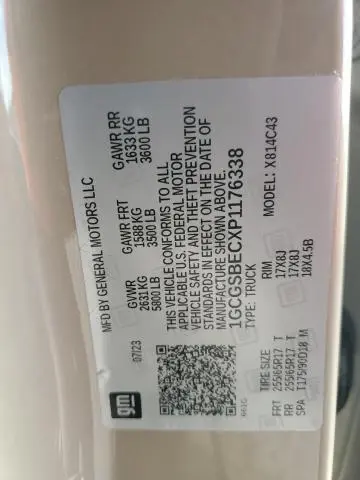 2023 CHEVROLET COLORADO   