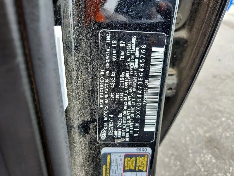 2013 KIA OPTIMA   