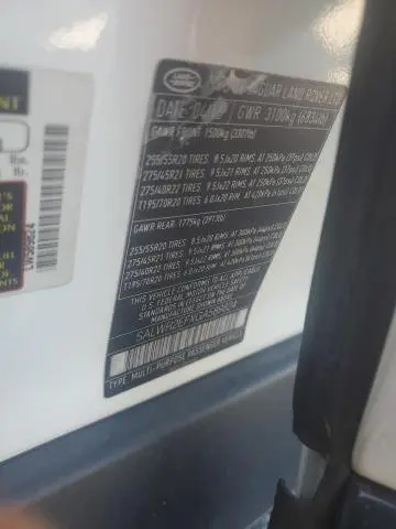 2016 LAND ROVER RANGE ROVER SPORT SC  