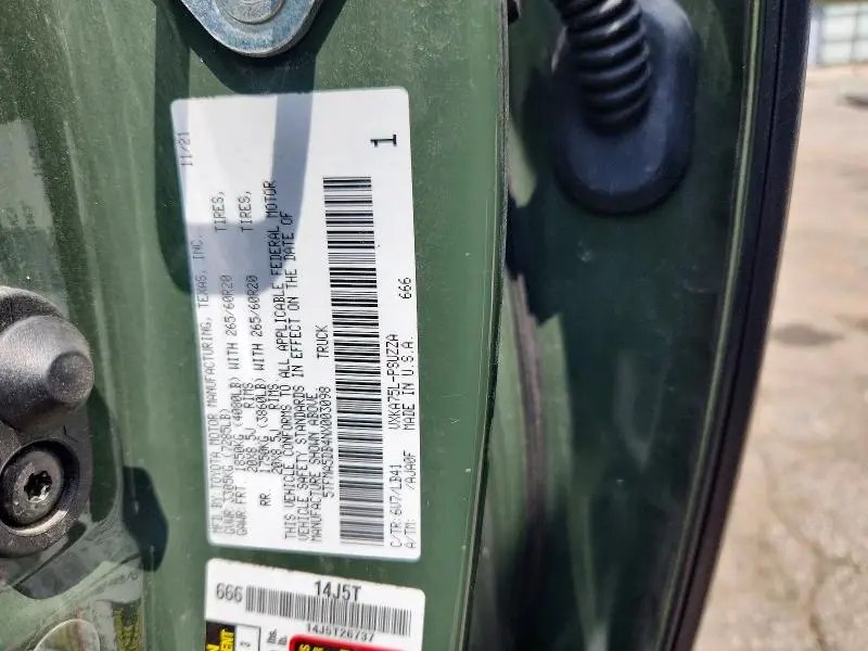 2022 TOYOTA TUNDRA 1794 EDITION  