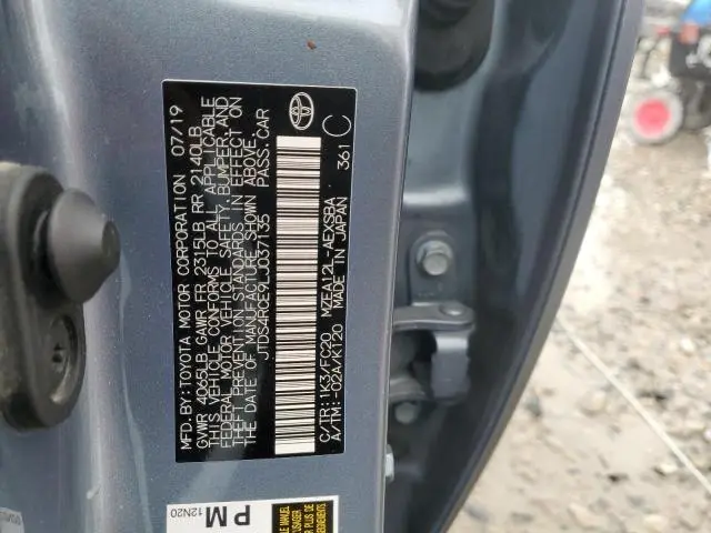 2020 TOYOTA COROLLA SE  