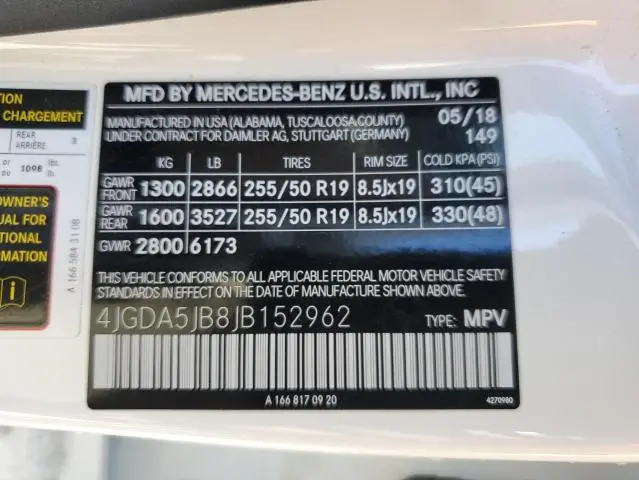 2018 MERCEDES-BENZ GLE 350