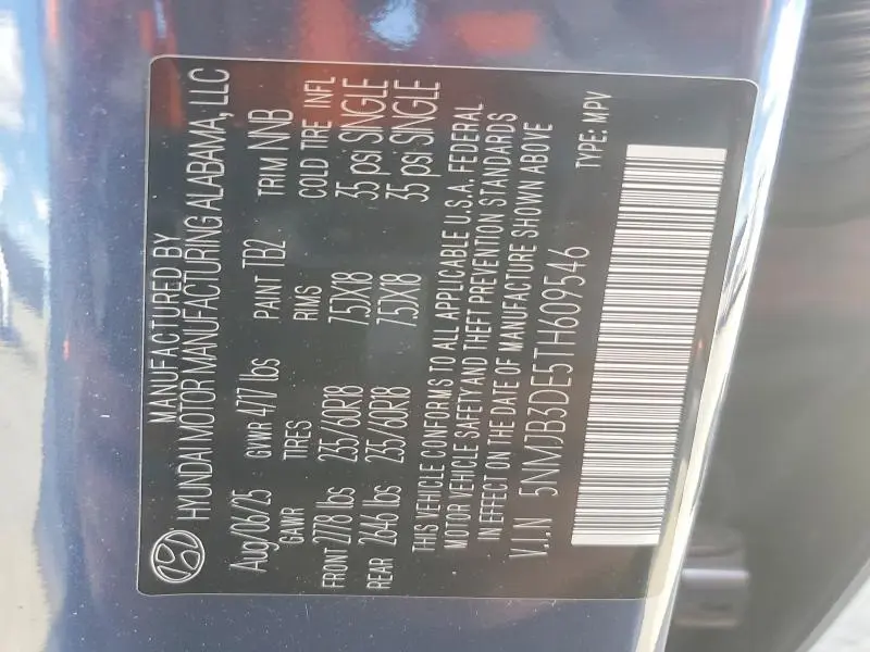 2026 HYUNDAI TUCSON SEL  