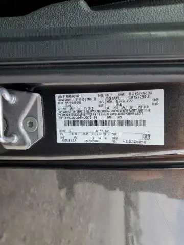 2017 FORD ESCAPE SE  