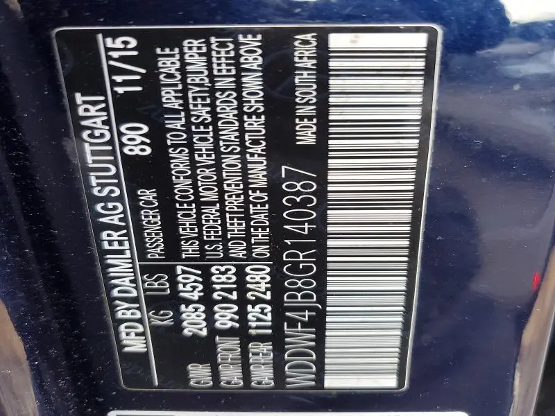 2016 MERCEDES-BENZ C 300  