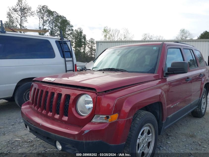 2016 JEEP PATRIOT SPORT