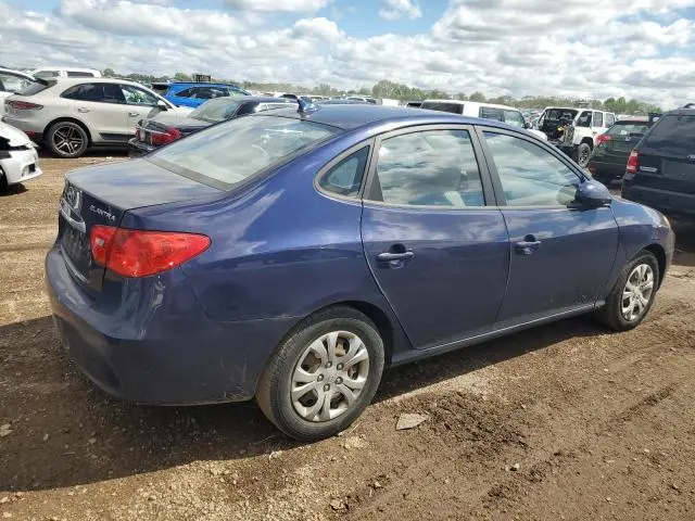 2010 HYUNDAI ELANTRA BLUE  