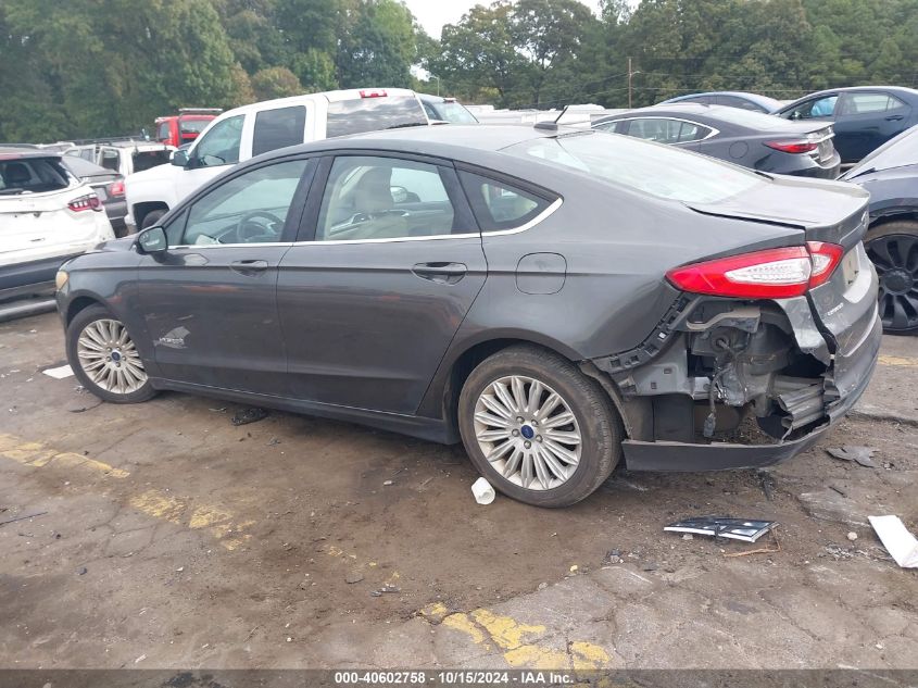 2015 FORD FUSION HYBRID SE