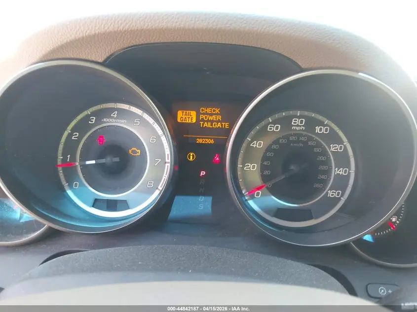 2010 ACURA MDX 3.7L (A6)