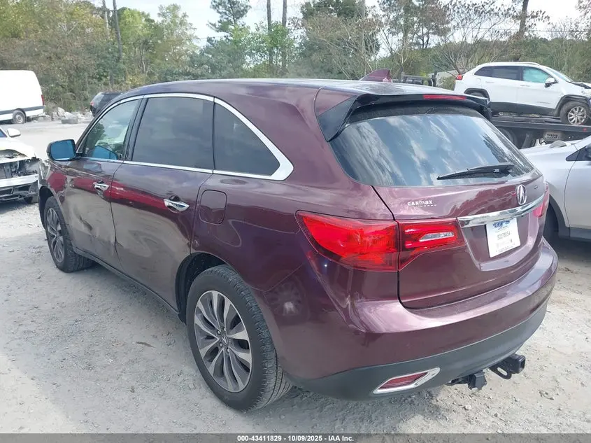 2014 ACURA MDX TECHNOLOGY PACKAGE