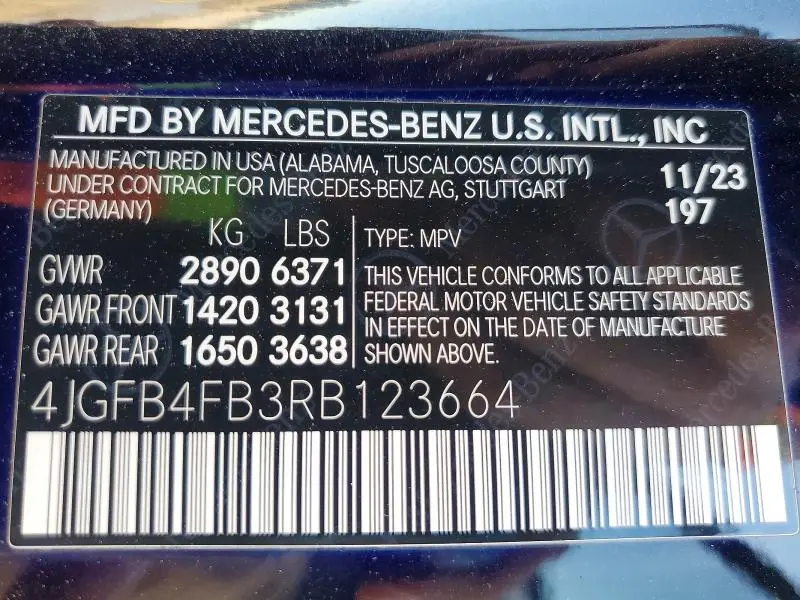 2024 MERCEDES-BENZ GLE 350 4MATIC  