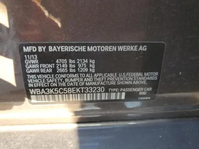 2014 BMW 328 D XDRIVE  