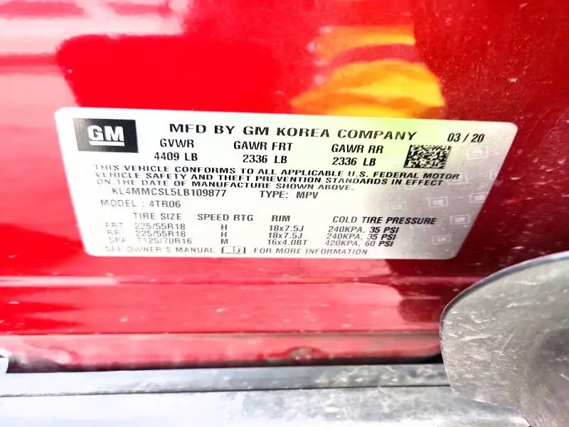 2020 BUICK ENCORE GX PREFERRED  