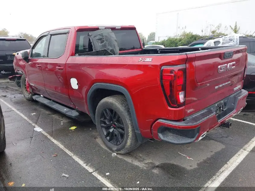 2022 GMC SIERRA 1500 4WD  SHORT BOX ELEVATION WITH 3SB/4WD  STANDARD BOX ELEVATION