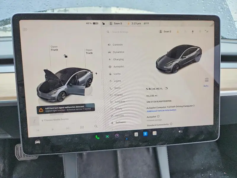2023 TESLA MODEL 3   