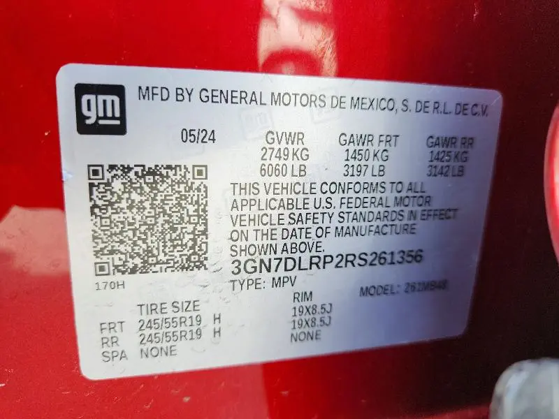 2024 CHEVROLET EQUINOX 2LT  
