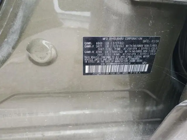 2024 SUBARU ASCENT ONYX EDITION  