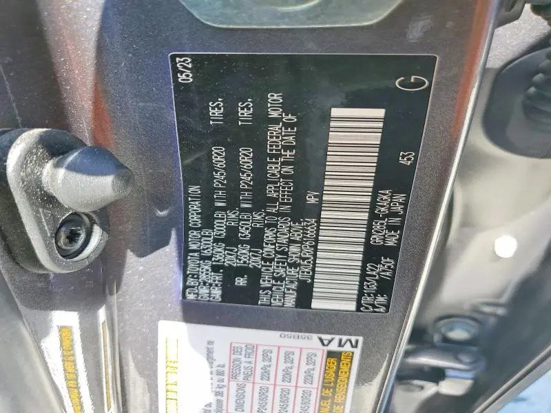 2023 TOYOTA 4RUNNER LIMITED  