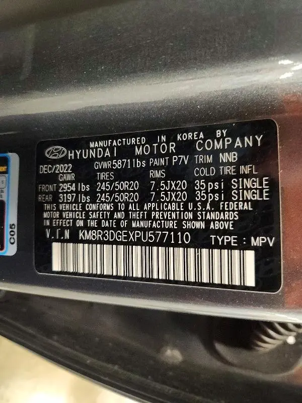 2023 HYUNDAI PALISADE XRT  