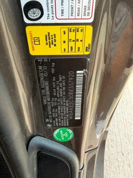 2011 BMW 328I