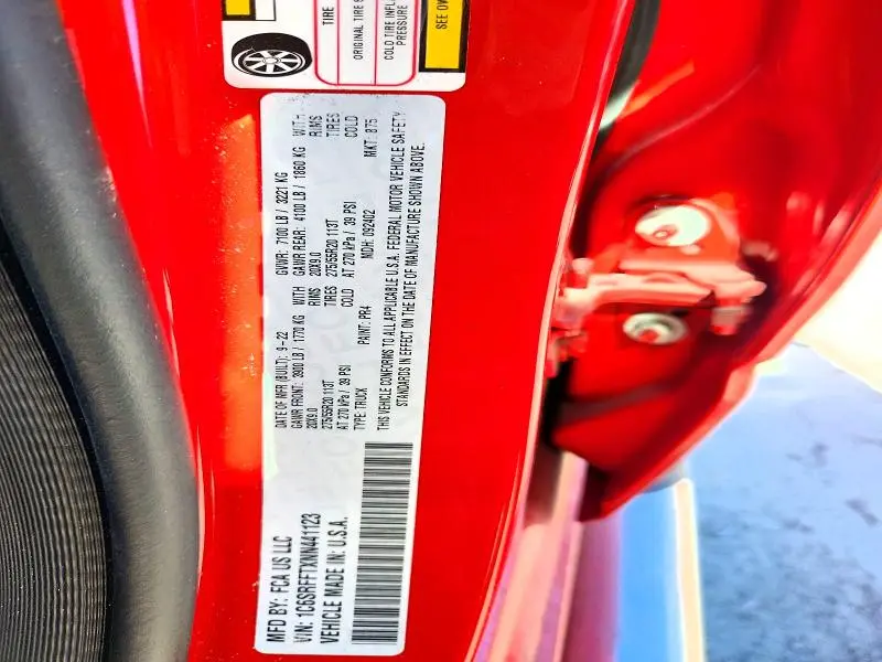 2022 RAM 1500 BIG HORN  