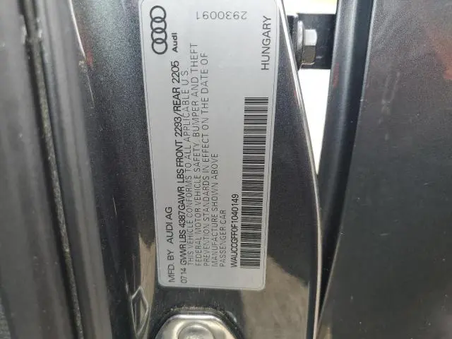 2015 AUDI A3 PREMIUM PLUS  