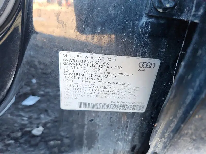 2014 AUDI Q5 PREMIUM  