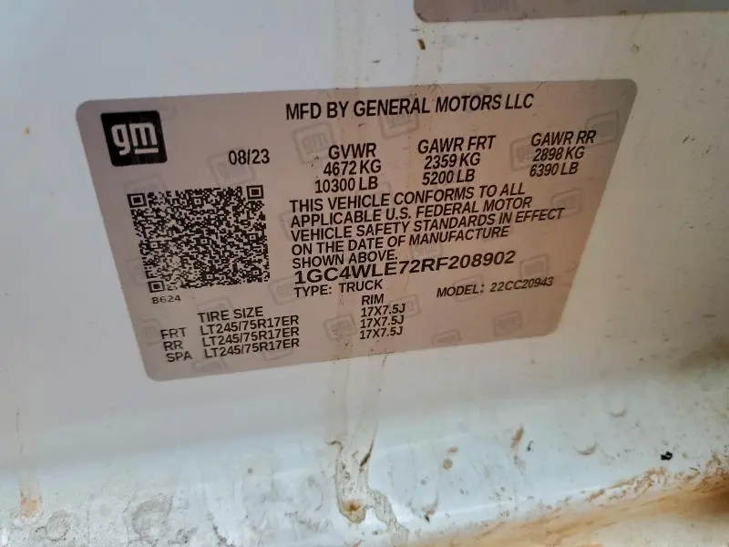 2024 CHEVROLET SILVERADO C2500 HEAVY DUTY  