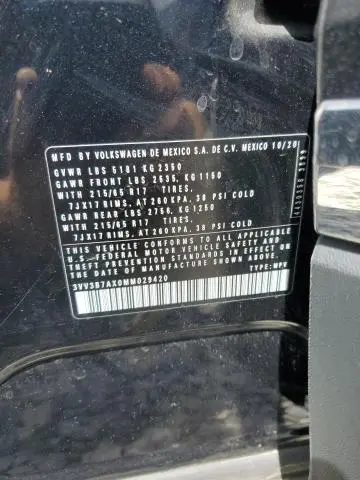 2021 VOLKSWAGEN TIGUAN SE