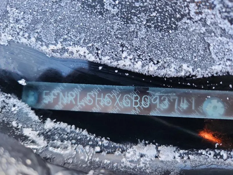 2016 HONDA ODYSSEY EXL  