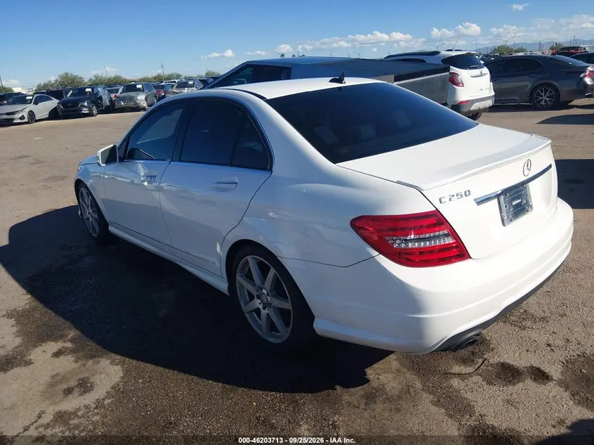 2013 MERCEDES-BENZ C-CLASS C 250 SPORT
