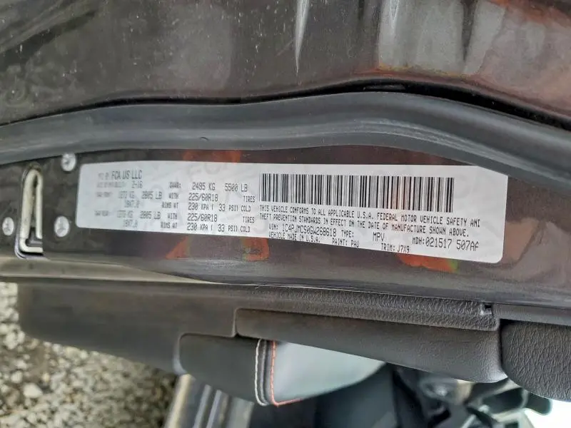 2016 JEEP CHEROKEE LATITUDE  