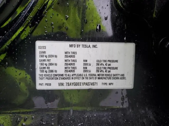 2023 TESLA MODEL Y 