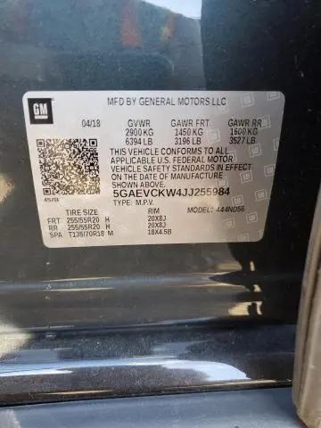 2018 BUICK ENCLAVE AVENIR  