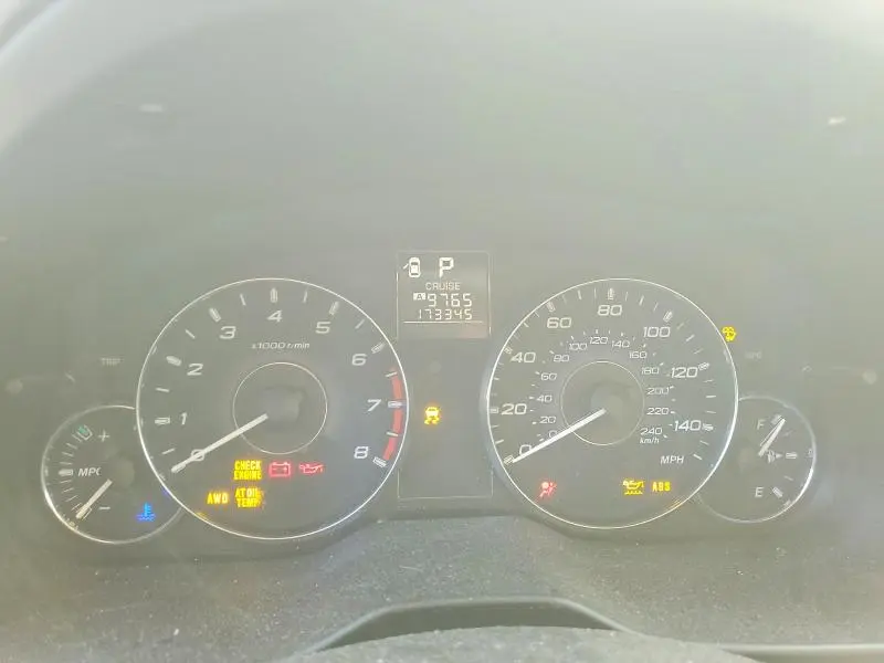 2012 SUBARU OUTBACK 2.5I PREMIUM  