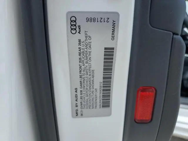 2021 AUDI A5 PREMIUM PLUS 45
