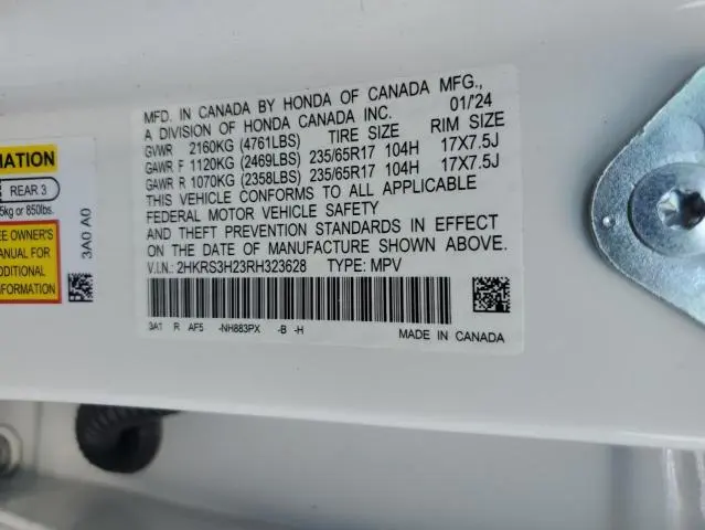 2024 HONDA CR-V LX  