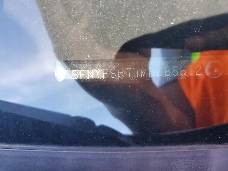 2021 HONDA PILOT BLACK  