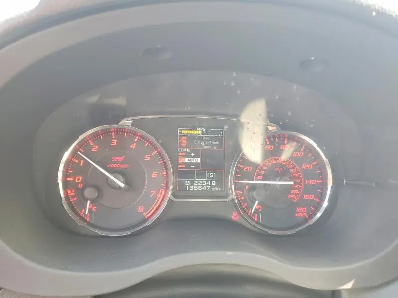 2016 SUBARU WRX STI  