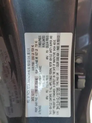 2018 TOYOTA YARIS IA   