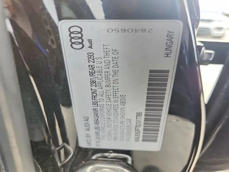 2016 AUDI A3 PREMIUM PLUS  