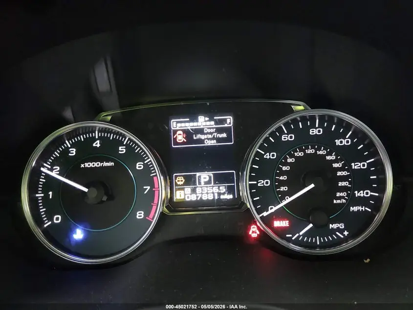 2017 SUBARU CROSSTREK 2.0I LIMITED