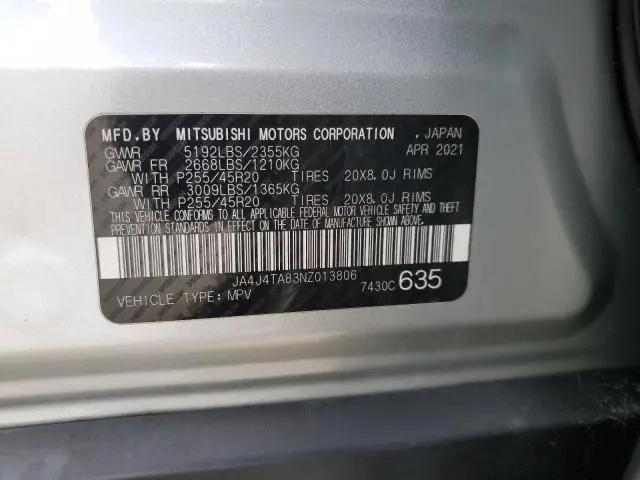 2022 MITSUBISHI OUTLANDER ES