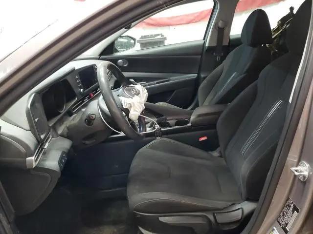 2022 HYUNDAI ELANTRA BLUE  