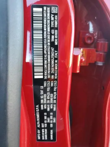 2018 ALFA ROMEO STELVIO TI SPORT  