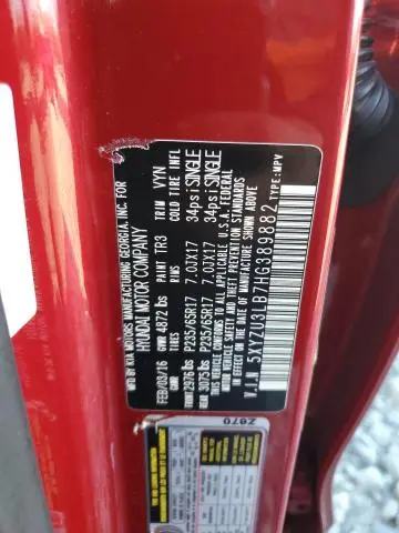 2017 HYUNDAI SANTA FE SPORT   