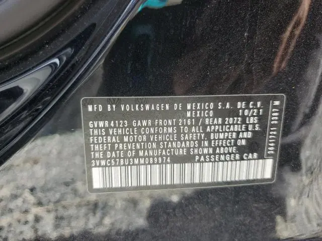 2021 VOLKSWAGEN JETTA S  