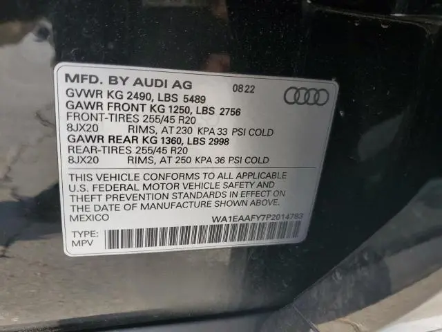 2023 AUDI Q5 PREMIUM PLUS 45  